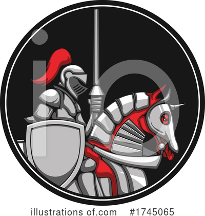 Royalty-Free (RF) Knight Clipart Illustration by Vector Tradition SM - Stock Sample #1745065