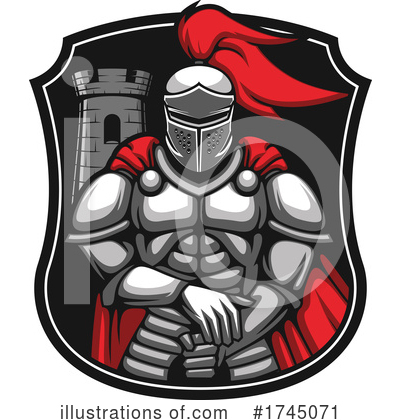 Royalty-Free (RF) Knight Clipart Illustration by Vector Tradition SM - Stock Sample #1745071