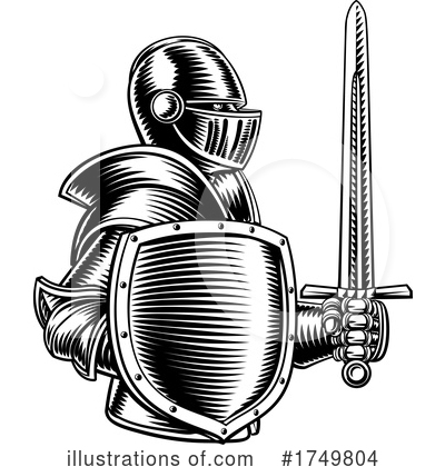 St George Clipart #1749804 by AtStockIllustration