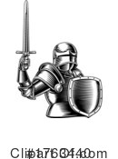 Knight Clipart #1763440 by AtStockIllustration