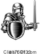 Knight Clipart #1769133 by AtStockIllustration