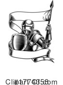 Knight Clipart #1774358 by AtStockIllustration