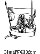 Knight Clipart #1774938 by AtStockIllustration