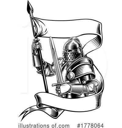 Jousting Clipart #1778064 by AtStockIllustration