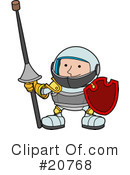 Knight Clipart #20768 by AtStockIllustration