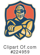 Knight Clipart #224959 by patrimonio