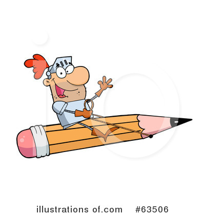 Pencils Clipart #63506 by Hit Toon