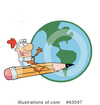 Pencils Clipart #63507 by Hit Toon