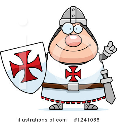 Royalty-Free (RF) Knight Templar Clipart Illustration by Cory Thoman - Stock Sample #1241086