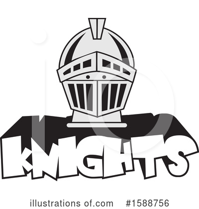 Knight Clipart #1588756 by Johnny Sajem