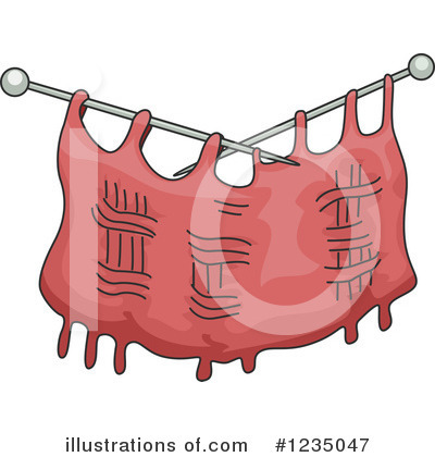 Royalty-Free (RF) Knitting Clipart Illustration by BNP Design Studio - Stock Sample #1235047