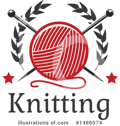 Knitting Clipart #1466574 by Vector Tradition SM