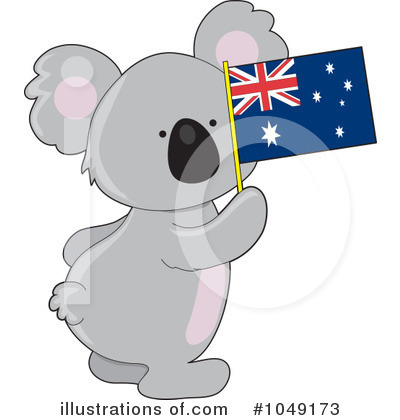 Royalty-Free (RF) Koala Clipart Illustration by Maria Bell - Stock Sample #1049173
