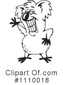 Koala Clipart #1110018 by Dennis Holmes Designs