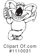 Koala Clipart #1110031 by Dennis Holmes Designs