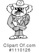 Koala Clipart #1110126 by Dennis Holmes Designs