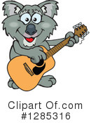 Koala Clipart #1285316 by Dennis Holmes Designs