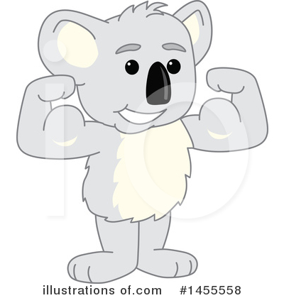 Royalty-Free (RF) Koala Clipart Illustration by Mascot Junction - Stock Sample #1455558