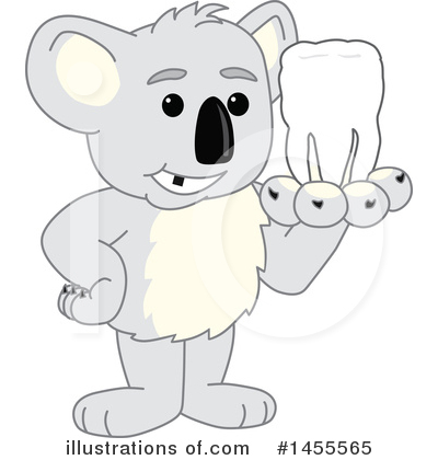 Koala Clipart #1455565 by Mascot Junction