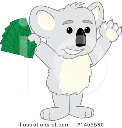Royalty-Free (RF) Koala Clipart Illustration by Mascot Junction - Stock Sample #1455580