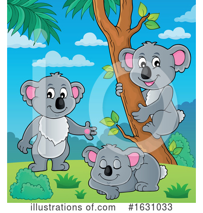Koala Clipart #1631033 by visekart