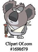 Koala Clipart #1698679 by toonaday
