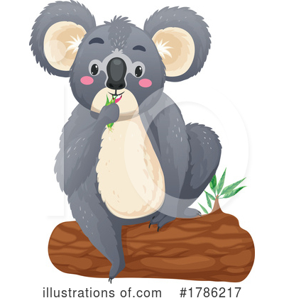 Royalty-Free (RF) Koala Clipart Illustration by Vector Tradition SM - Stock Sample #1786217