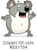 Koala Clipart #231734 by Cory Thoman