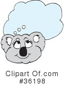 Koala Clipart #36198 by Dennis Holmes Designs