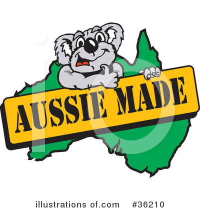 Koala Clipart #36210 by Dennis Holmes Designs