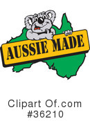Koala Clipart #36210 by Dennis Holmes Designs