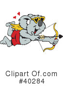Koala Clipart #40284 by Dennis Holmes Designs