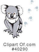 Koala Clipart #40290 by Dennis Holmes Designs