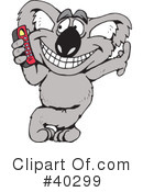Koala Clipart #40299 by Dennis Holmes Designs