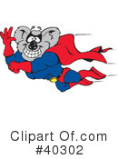 Koala Clipart #40302 by Dennis Holmes Designs