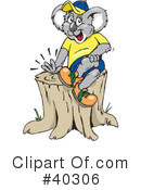Koala Clipart #40306 by Dennis Holmes Designs