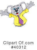 Koala Clipart #40312 by Dennis Holmes Designs