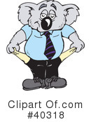 Koala Clipart #40318 by Dennis Holmes Designs