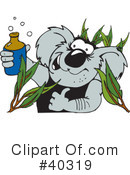 Koala Clipart #40319 by Dennis Holmes Designs