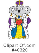 Koala Clipart #40320 by Dennis Holmes Designs