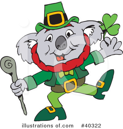St Patricks Day Clipart #40322 by Dennis Holmes Designs