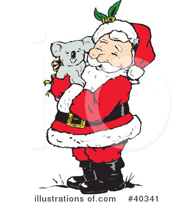 Santa Clipart #40341 by Dennis Holmes Designs