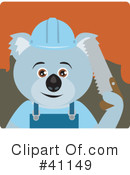 Koala Clipart #41149 by Dennis Holmes Designs