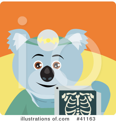 Royalty-Free (RF) Koala Clipart Illustration by Dennis Holmes Designs - Stock Sample #41163