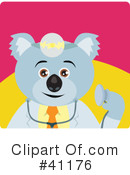 Koala Clipart #41176 by Dennis Holmes Designs