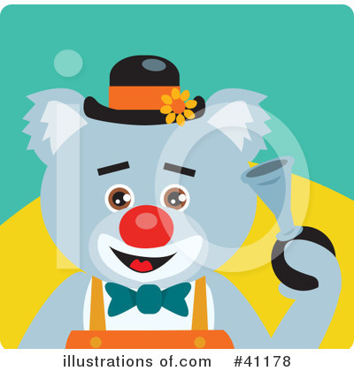 Clown Clipart #41178 by Dennis Holmes Designs