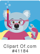 Koala Clipart #41184 by Dennis Holmes Designs