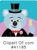 Koala Clipart #41185 by Dennis Holmes Designs
