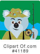 Koala Clipart #41189 by Dennis Holmes Designs