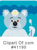 Koala Clipart #41190 by Dennis Holmes Designs